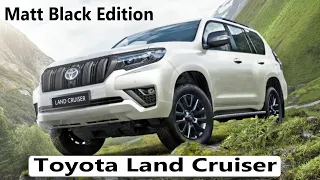 2023 Toyota Land Cruiser Matt Black Edition interior & exterior details