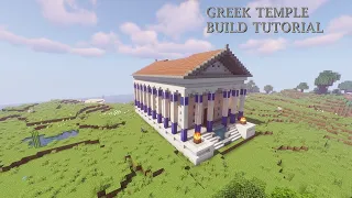 Minecraft | Ancient Greek Temple Tutorial | Build Tutorials