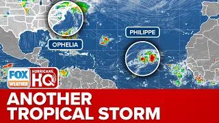 Tropical Storm Philippe Forms In The Atlantic