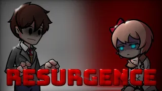 FNF Resurgence But Mc And Sayori Sing It | FNF Corruption Reimagined Cover