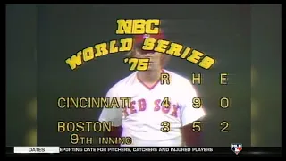 1975 World Series Game 7: Red Sox vs Cincinnati Reds full game (MLB Network in HD)