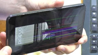 Разбит экран. Планшет Asus Fonepad Note 6 ME560CG. Замена модуля дисплея + СПОР