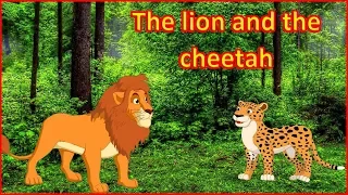 The Lion And The Cheetah | Panchatantra Moral Stories for Kids in English | Chiku TV English