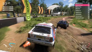 Forza Horizon 5 -  Anti-Lag Lancia Delta Integrale Evo For A-Class Rally!