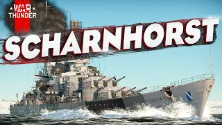 Scharnhorst в War Thunder!