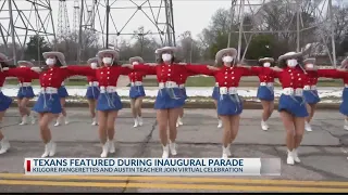 Kilgore College Rangerettes perform for virtual Inaugural Parade