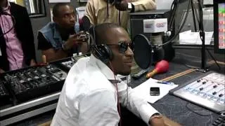 Dbanj in Cool FM Studio