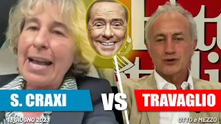 Marco Travaglio a Otto e Mezzo su Berlusconi: Non ha fatto niente per l'Italia.