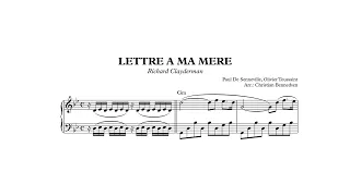 Lettre A Ma Mere - Piano