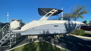 2021 Sea Ray 250 SDX Outboard Boat For Sale at MarineMax Fort Myers