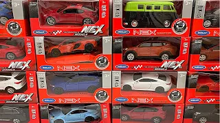 Unboxing Welly Nex Model Cars Scale 1:36