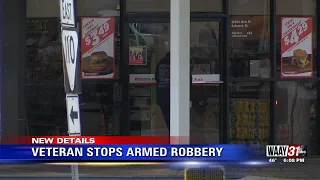 Veteran Stops Armed Robbery