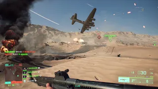 Battlefield 2042: Portal Gameplay - BF1942 Conquest - El Alamein - STG-44 + Panzerschreck Gameplay