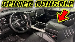 How to Swap Center Console Armrest Conversion RAM 1500 2500 3500