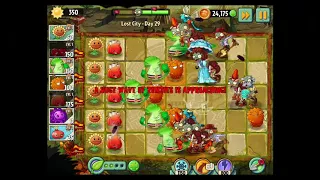 Plants vs. Zombies 2 - Lost City - Day 29 Walkthrough