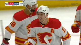 Mikael Backlund 1-0 Goal vs Columbus Blue Jackets | January 26 2022