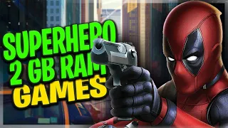 SUPERHERO games for Low end pc ! 2 gb ram no graphics card ✅