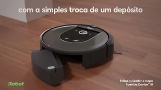 Robot 2 em 1 | Roomba® Combo i8 | iRobot®