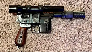 Blaster Factory Han Solo ANH DL-44 “Hero” Blaster Prop Replica (Denix build)