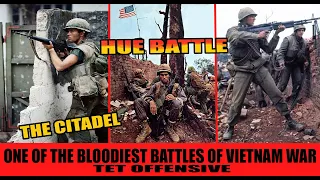 BLOODY BATTLE OF HUE - The Most Bloodiest of Vietnam War. The Citadel, Tet Offensive