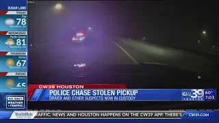 CW39 HOUSTON | Police chase stolen pickup in southwest Houston - Sharron Melton