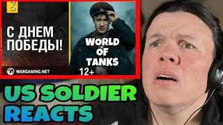 Victory in Europe - World of Tanks Blue Bird (US Soldier Reacts) Синяя птица -9 мая от  Днем Победы!