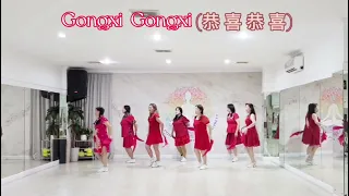 Gong Xi Gong Xi - Line Dance || Demo by Blessing