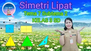 SIMETRI LIPAT MATEMATIKA KELAS 3 SD TEMA 7 SUBTEMA 2