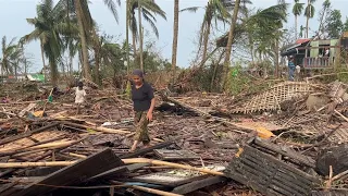 Rohingya in Myanmar say they await assitance in aftermath of Cyclone Mocha | AFP