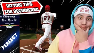 BEST HITTING TIPS FOR BEGINNERS FOR MLB THE SHOW 22! (Tutorial & Tips)