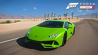 Lamborghini Huracan Evo - Forza Horizon 5 | Freeroam Gameplay [4K 60fps]