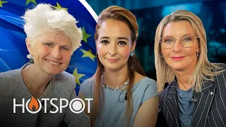 EU-debatt – L, KD och SD | Anna Maria Corazza Bildt, Alice Teodorescu Måwe, Maria Rosander | Hotspot