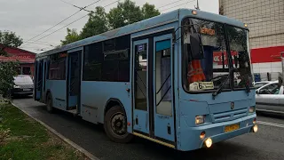 Поездка на автобусе НефАЗ 5299-20-33 по маршруту 6А. ЕА 946. Город Самара