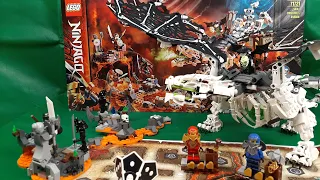 LEGO NINJAGO MASTER OF THE MOUNTAIN ОБЗОР - ДРАКОН ЧАРОДЕЯ - СКЕЛЕТА 71721