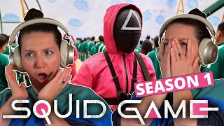 WTF is going on in **SQUID GAME** ?!?! Season 1 Reaction (Ep 1 - 4)