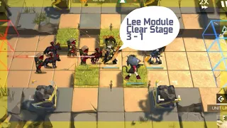 Lee Module WANDERING clear stage 3 - 1 // with only vanguard sniper medic