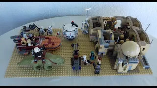 Lego Star Wars : Mos Eisley Cantina Scenario - Combining Set 75052 & Set 75205