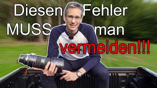 Der größte Fehler 🙈 den ihr beim Fotografieren mit einem Teleobjektiv machen könnt!!!