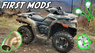 Cheap Upgrades Anyone Can Install 2022 CFMoto CForce 600 Best Cheap Quad Modifications Whiskey Bent