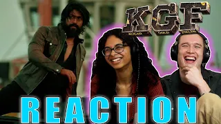 K.G.F. (KOLAR GOLD FIELDS) CHAPTER 1 - PART 1 MOVIE REACTION/COMMENTARY!!