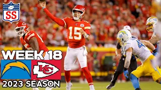 Kansas City Chiefs vs. Los Angeles Chargers | 2023 Week 18 Game