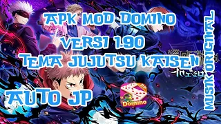 APK MOD DOMINO TERGACOR VERSI 1.90 TEMA JUJUTSU KAISEN | MUSIK ORIGINAL | NO VIRUS  AMAN & NO IKLAN