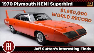 $1.65 MILLION WORLD RECORD 1970 Plymouth HEMI Superbird - AUTOHUNTER [4K]