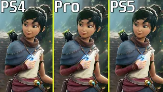 Kena Bridge of Spirits PS4 vs PS4 Pro vs PS5 Graphics and Frame Rate Comparison