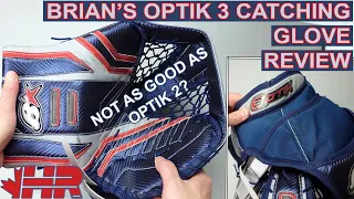 Brian's Optik 3 hockey goalie catching glove review