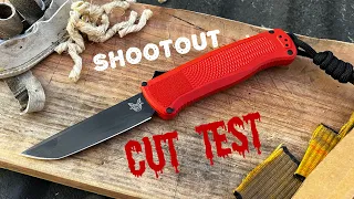 Cut Test: Benchmade Shootout! A Slicey OTF?!?!