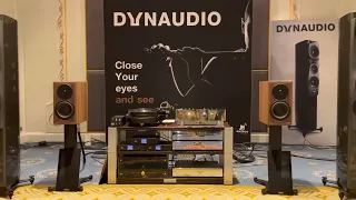 Dynaudio Heritage Special with incredible tweeter dynamic range.