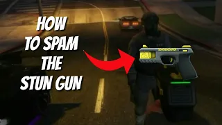 How To Spam The Stun Gun In (Gta Online)