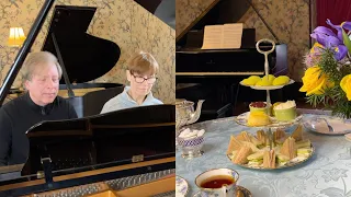 Making a FULL Afternoon Tea & Playing Piano Duets with Victoria!