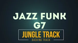 Fusion Jazz Funk Backing Track In G7 ( Mixolydian )